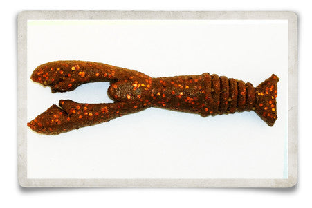 "MUDBUG BROWN" Crawfish ARTIFICIAL FISH FOOD LURE