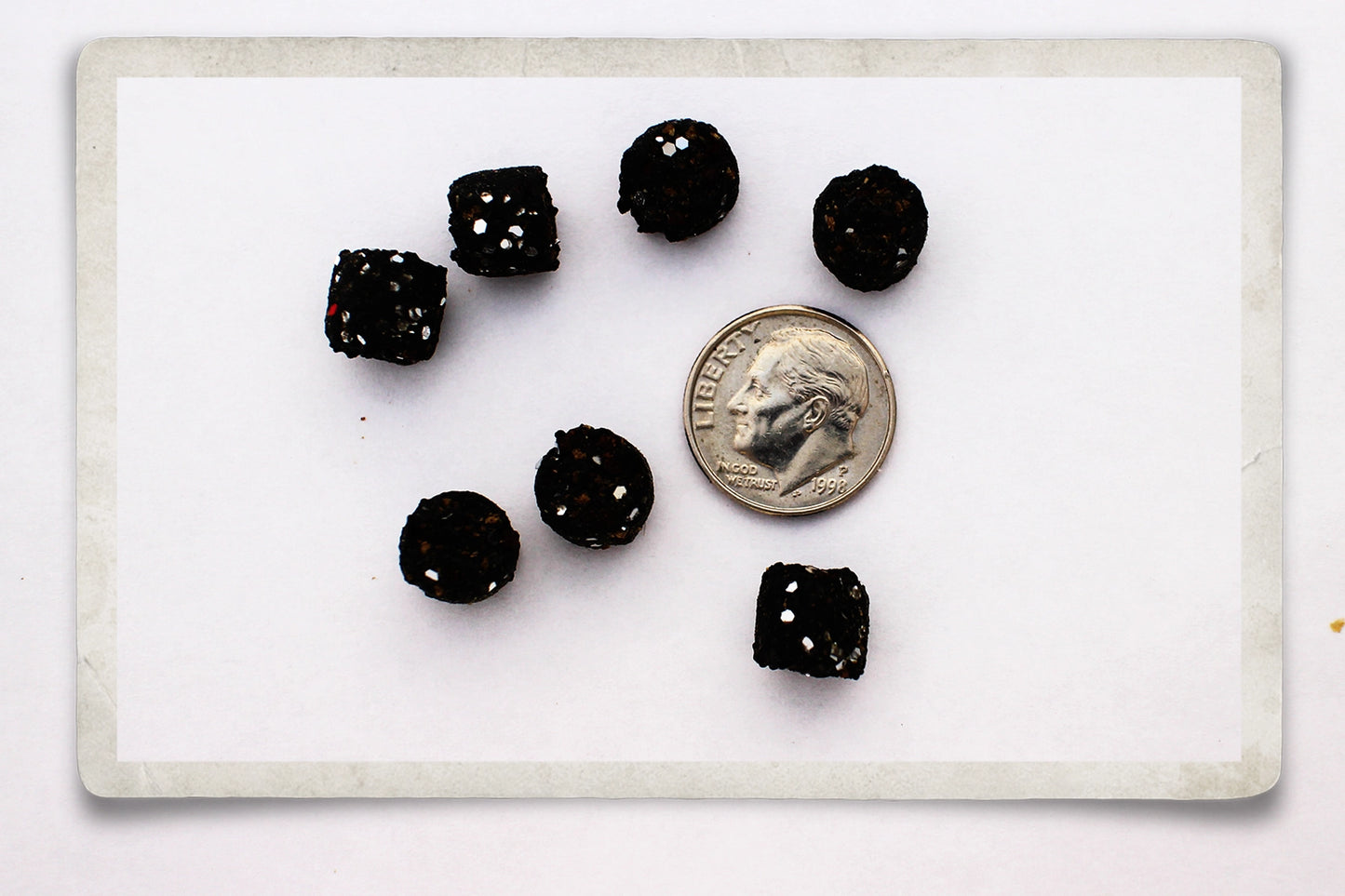 Sparkle "Black" ARTIFICIAL FISH FOOD PELLET