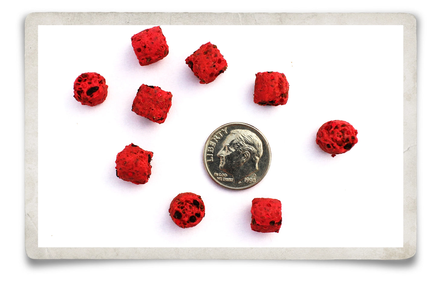 "Bright Pink" ARTIFICIAL FISH FOOD PELLET